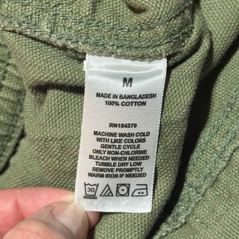 Aeropostale Men's Utility Cargo Pants Green – Size Medium - Picture 7 of 8